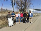 Субботник на близлежащей к нам территории Субботник на близлежащей к нам территории