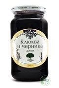 Джем из Клюквы и Черники 340г