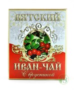 Вятский Иван-Чай с брусникой 100г Вятский Иван-Чай с брусникой 100г